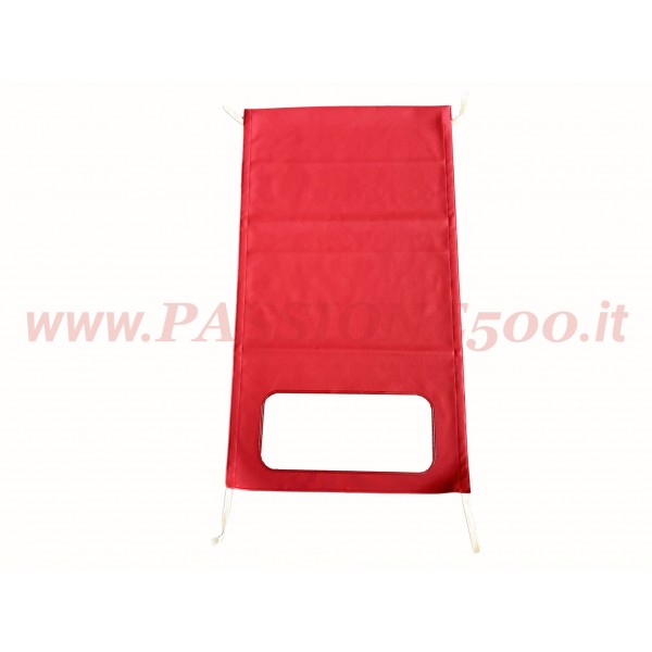 TELO ROSSO PER CAPOTE LUNGA FIAT 500 N D