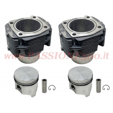 GRUPPO TERMICO COMPLETO - CILINDRI PISTONI SEGMENTI 77 mm 650 cc - FIAT 500 