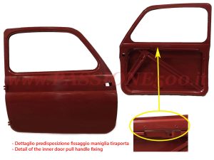 porta destra Fiat 500 D 1