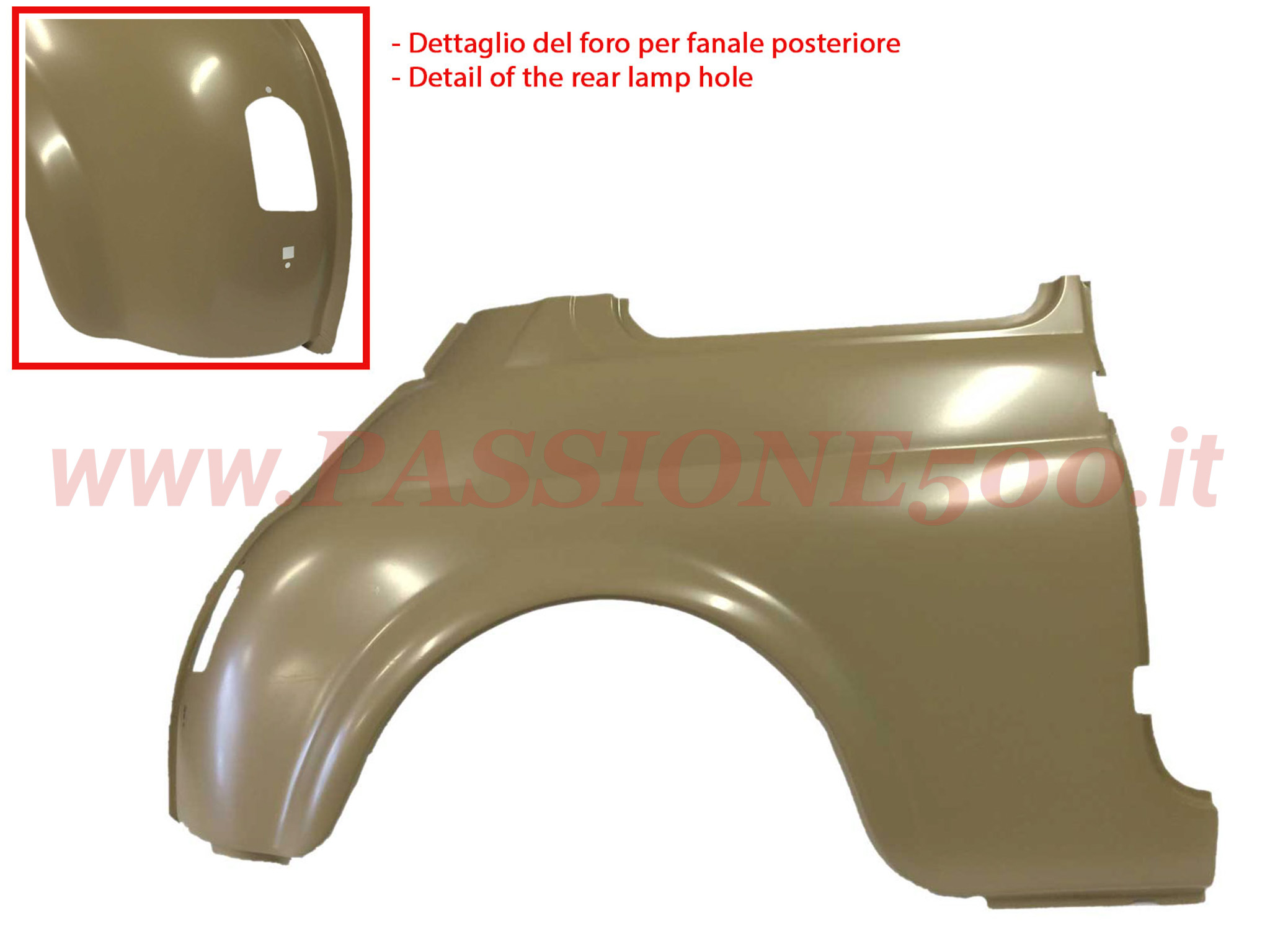 paraf post dx fiat 500 n d