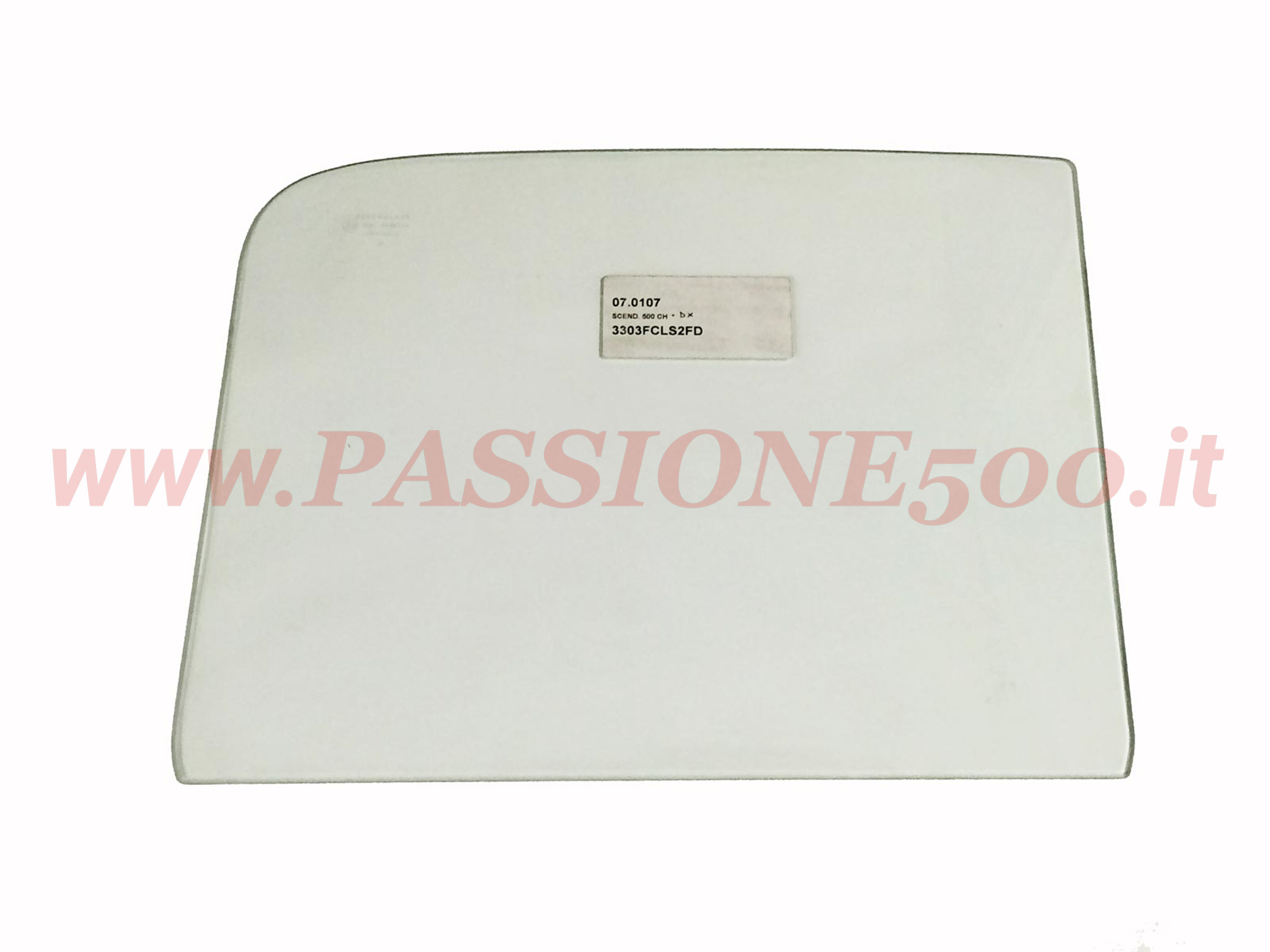 vetro porta destra Fiat 500