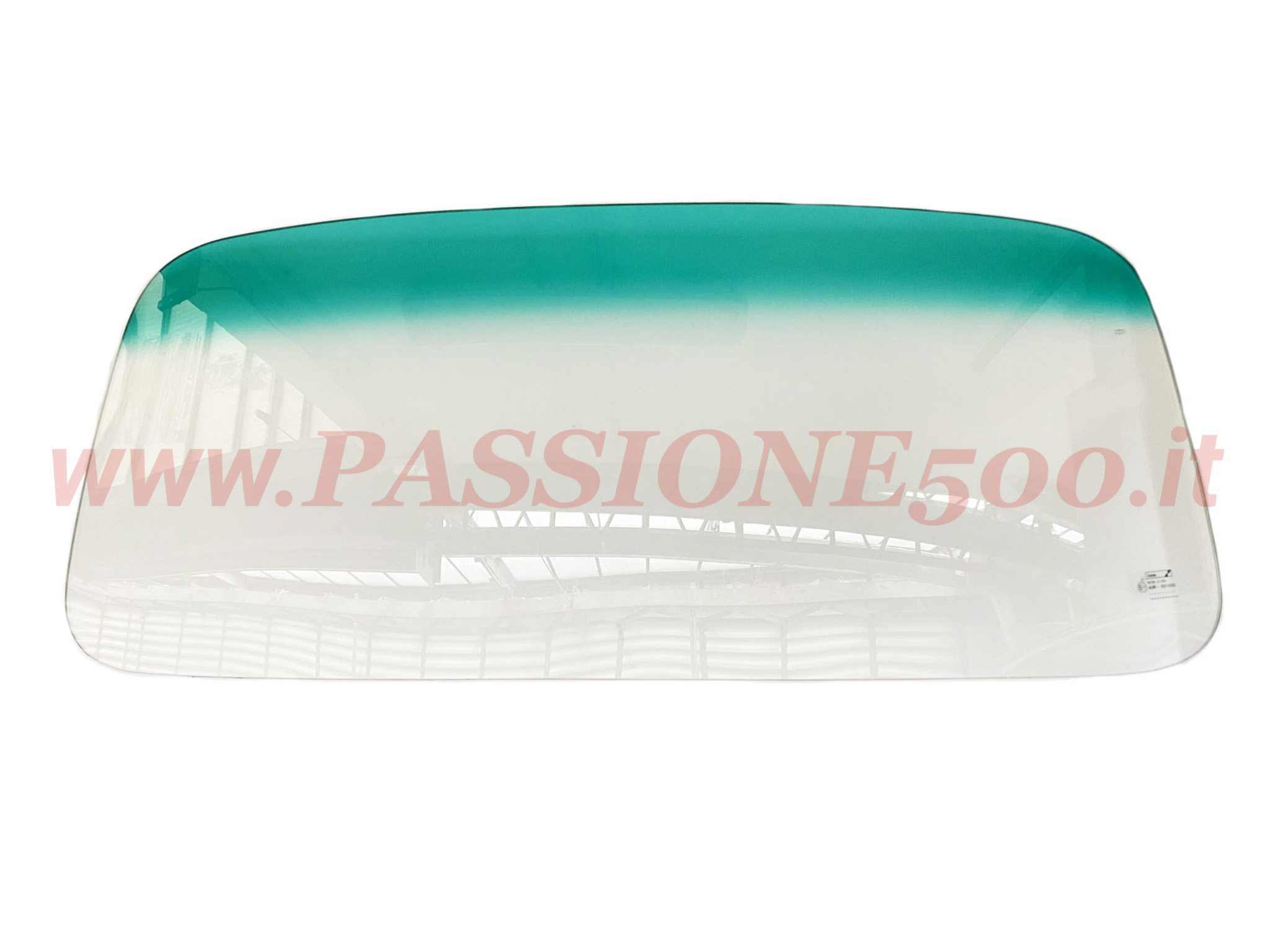 parabrezza fascia verde fiat 500