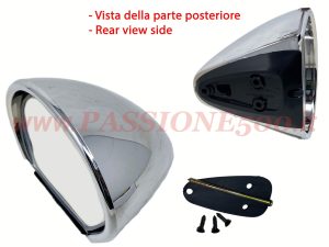 specchio cromato sebring vitaloni Fiat 500