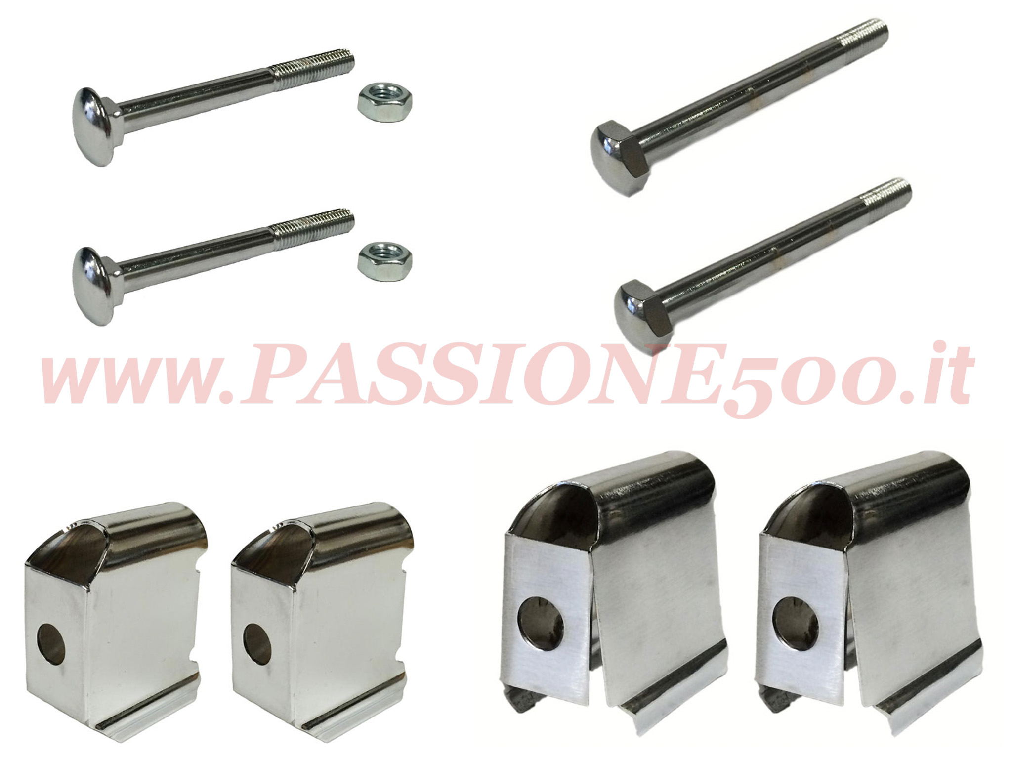 kit fissaggio paraurti fiat 500 giardiniera