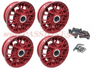 kit cerchi ray red fiat 500