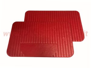 Paire de Panneau Porte Avant - Couleur Rouge - Fiat 500 L