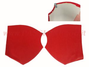 pannelli passaruota rosso fiat 500 N