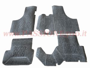 sovratappeti grigio gomma Fiat 500