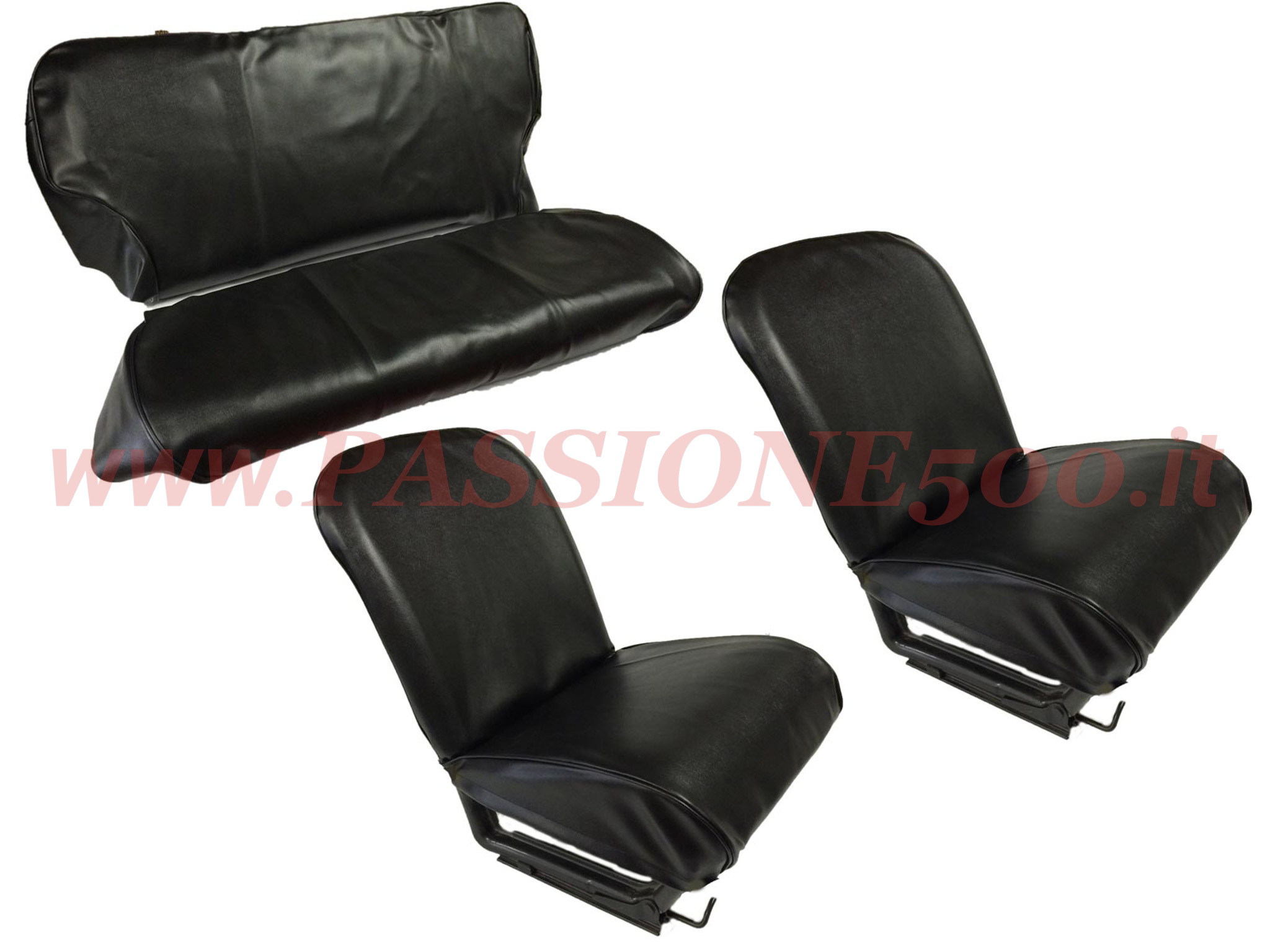 selleria scay nero Fiat 500 R