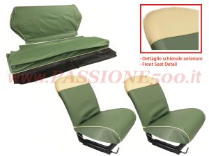 selleria vipla verde Fiat 500 F