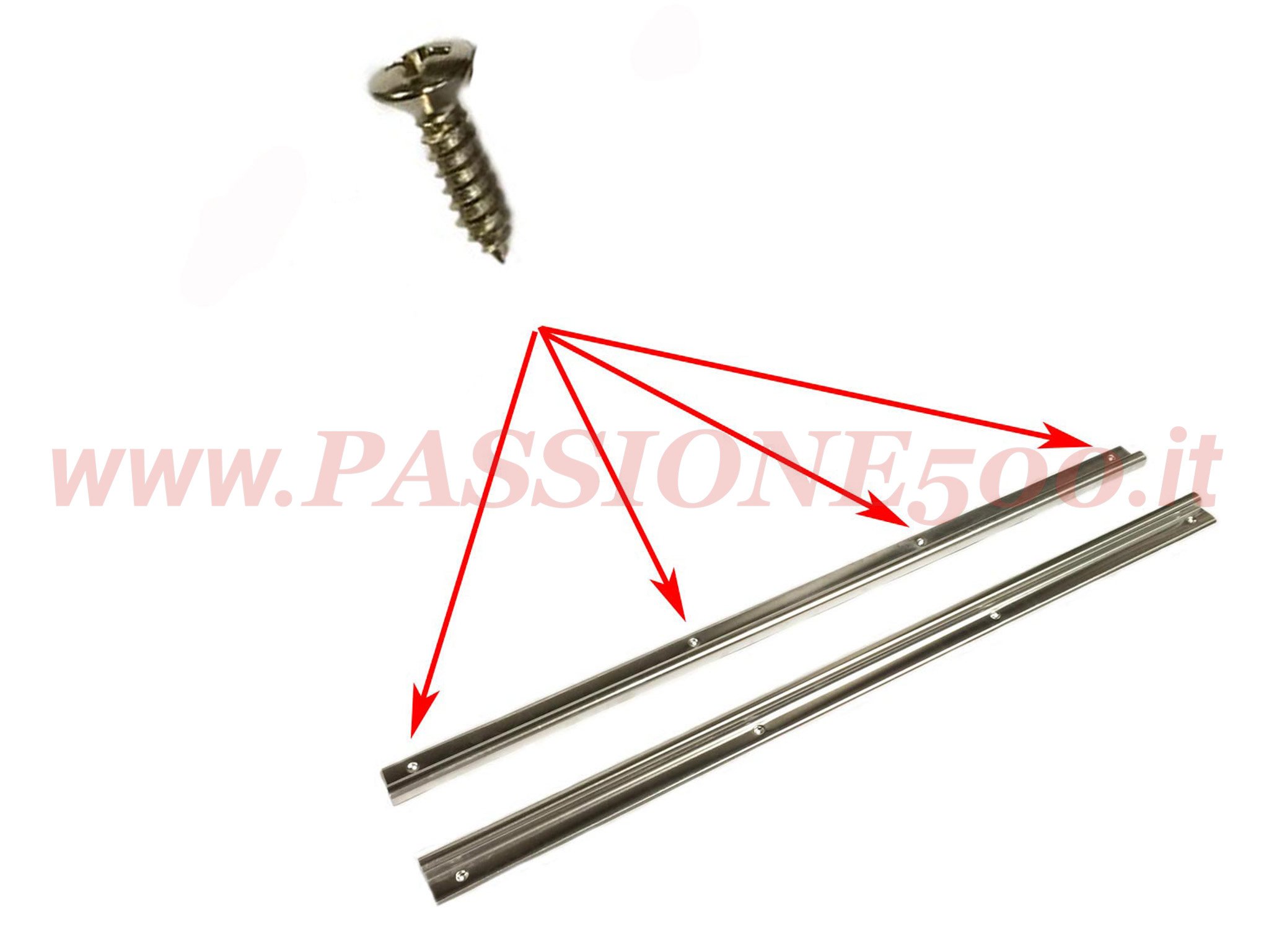 vite fissaggio battitacco fiat 500 F