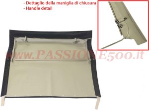 capote montata nero Fiat 500 N