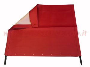 telo capote rosso Fiat 500 F L R