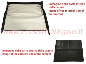 capote montata nero Fiat 500
