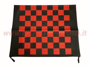 capote scacchi rossi Fiat 500