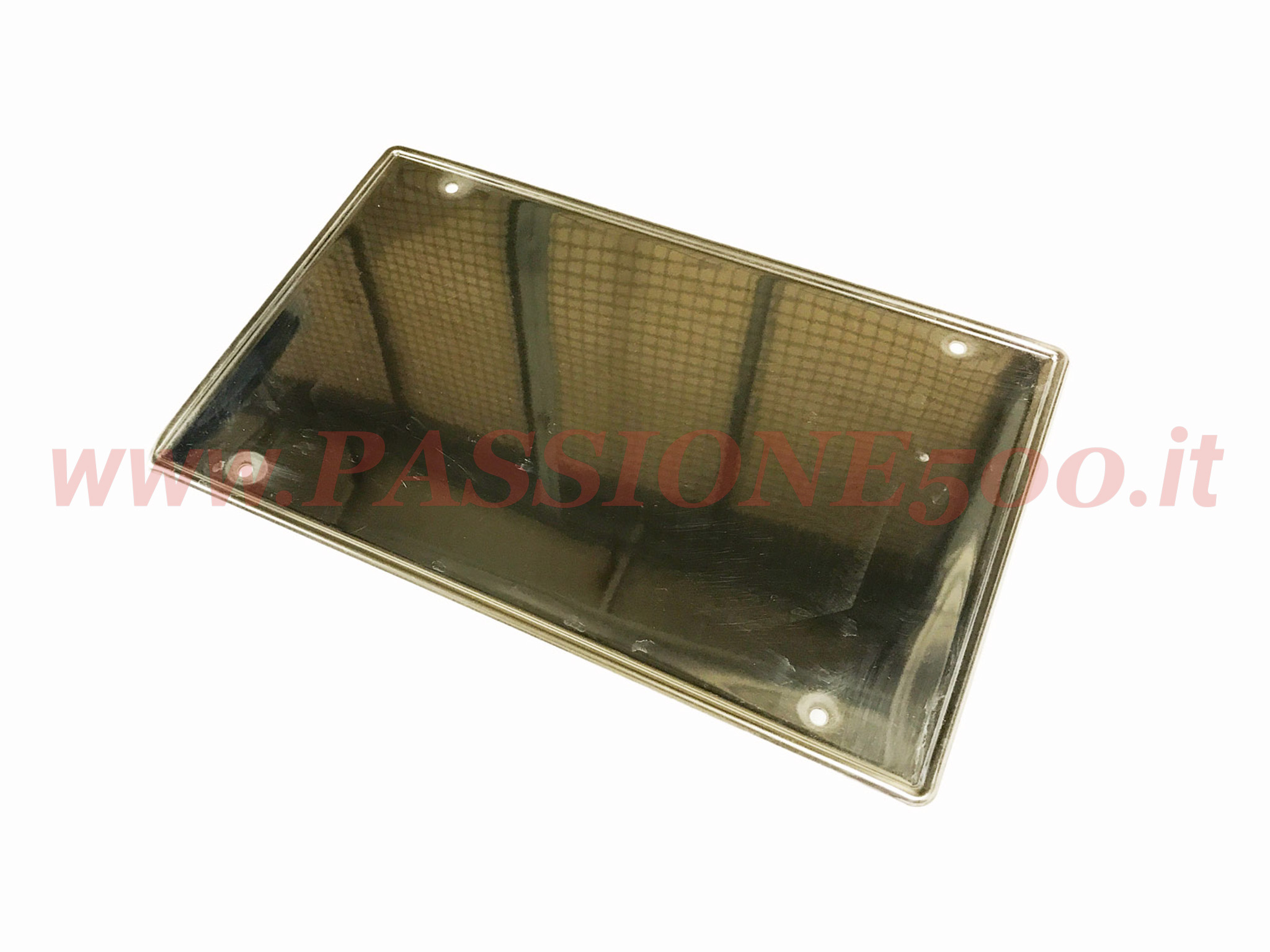 supporto targa posteriore Fiat 500