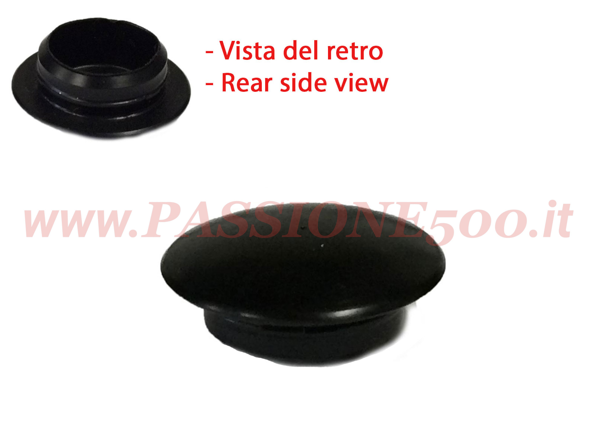 tappo foro tirante porta Fiat 500 F L R