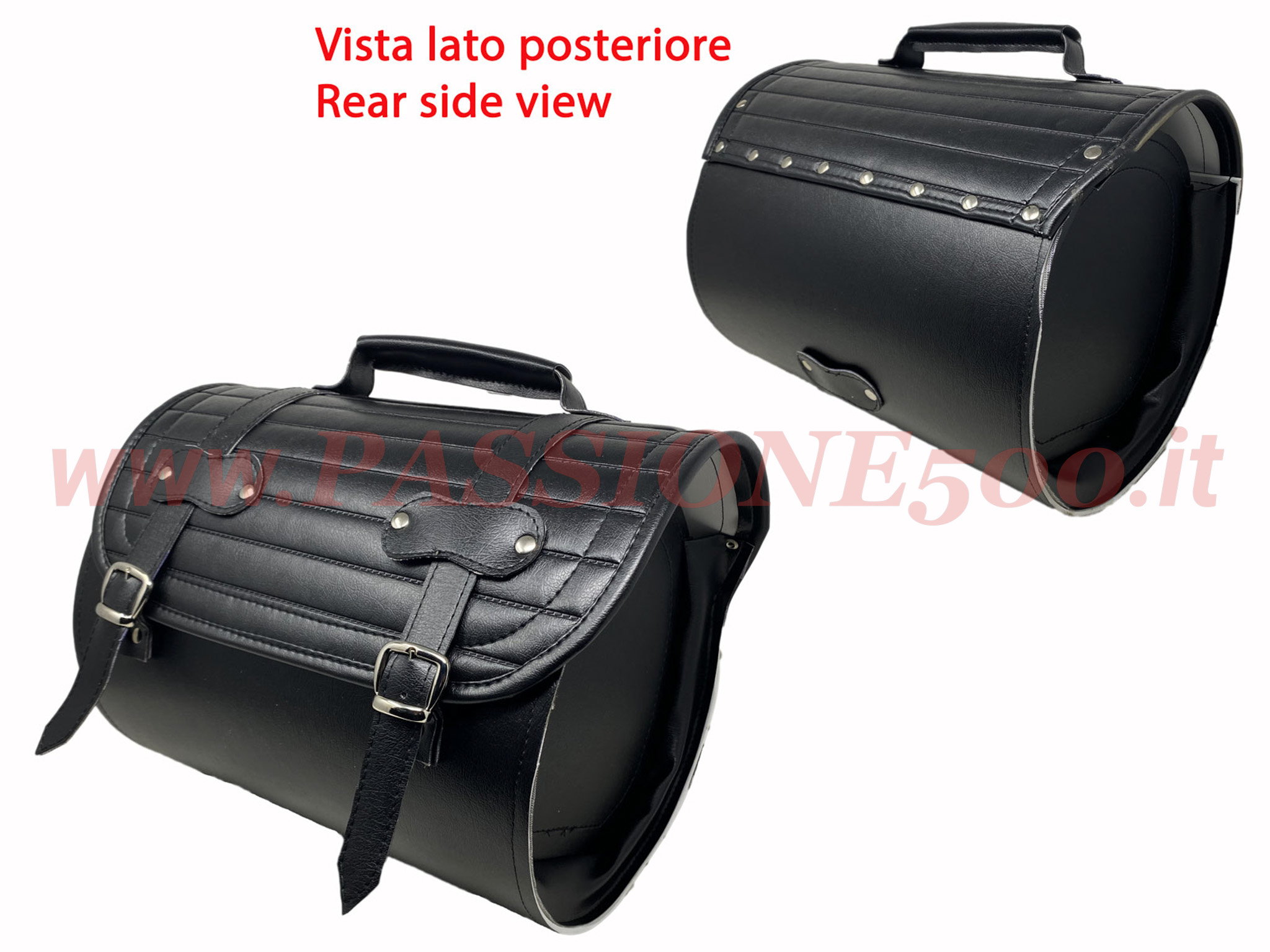 Valigia scay rigato portapacchi Fiat 500