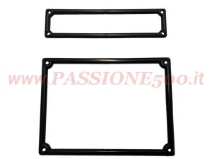 kit cornice targa plastica fiat 500