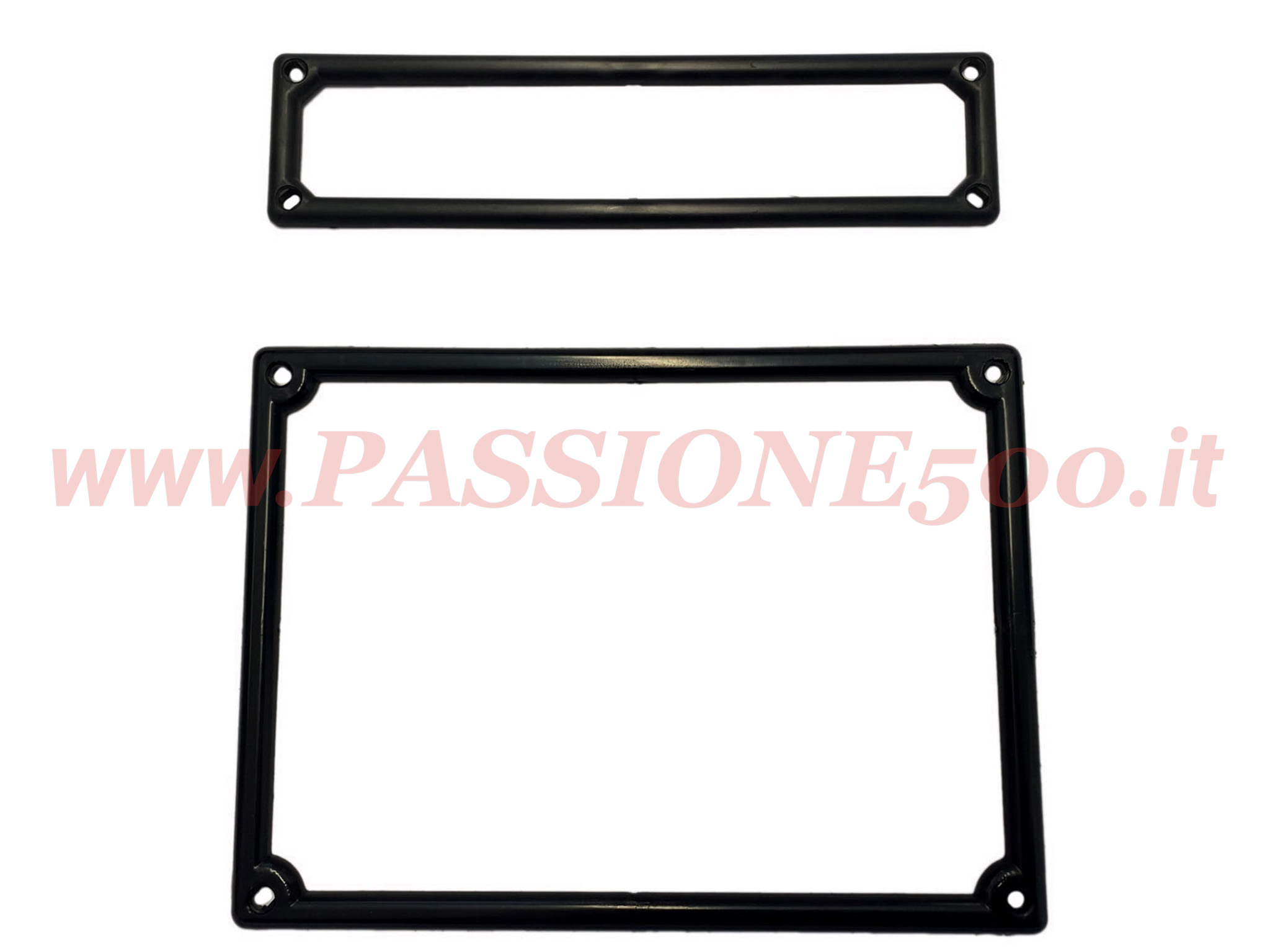kit cornice targa plastica fiat 500