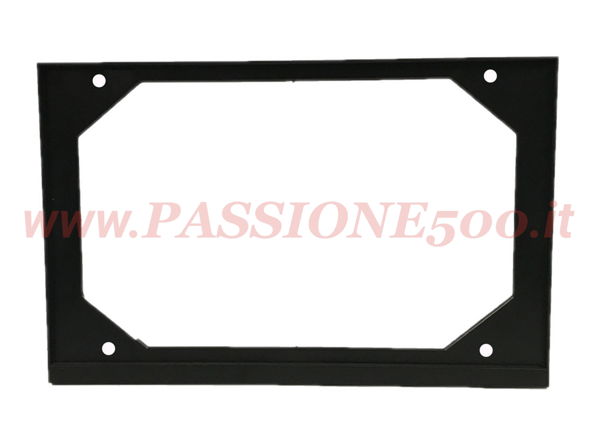 supporto targa posteriore Fiat 500