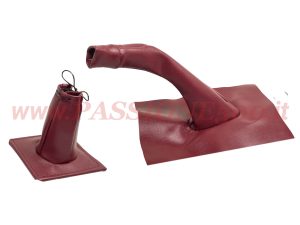 kit cuffia freno a mano e cambio bordeaux Fiat 500