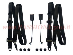 cinture nero statico Fiat 500
