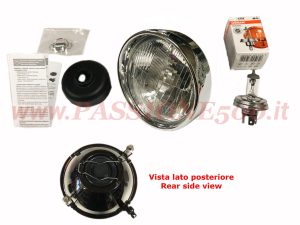 proiettore anteriore completo H4 Fiat 500 F L R