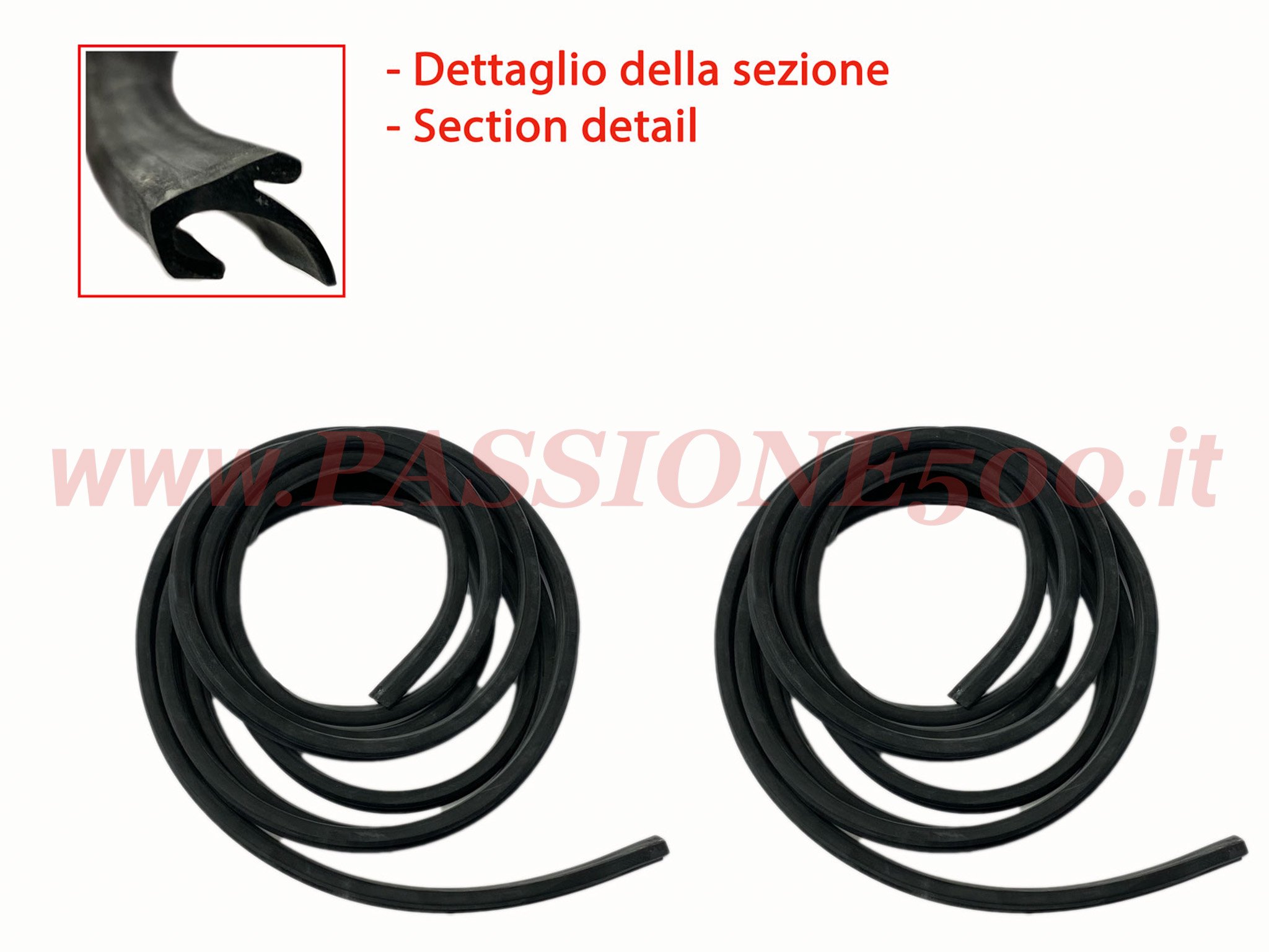 guarnizione giroporta Fiat 500 N