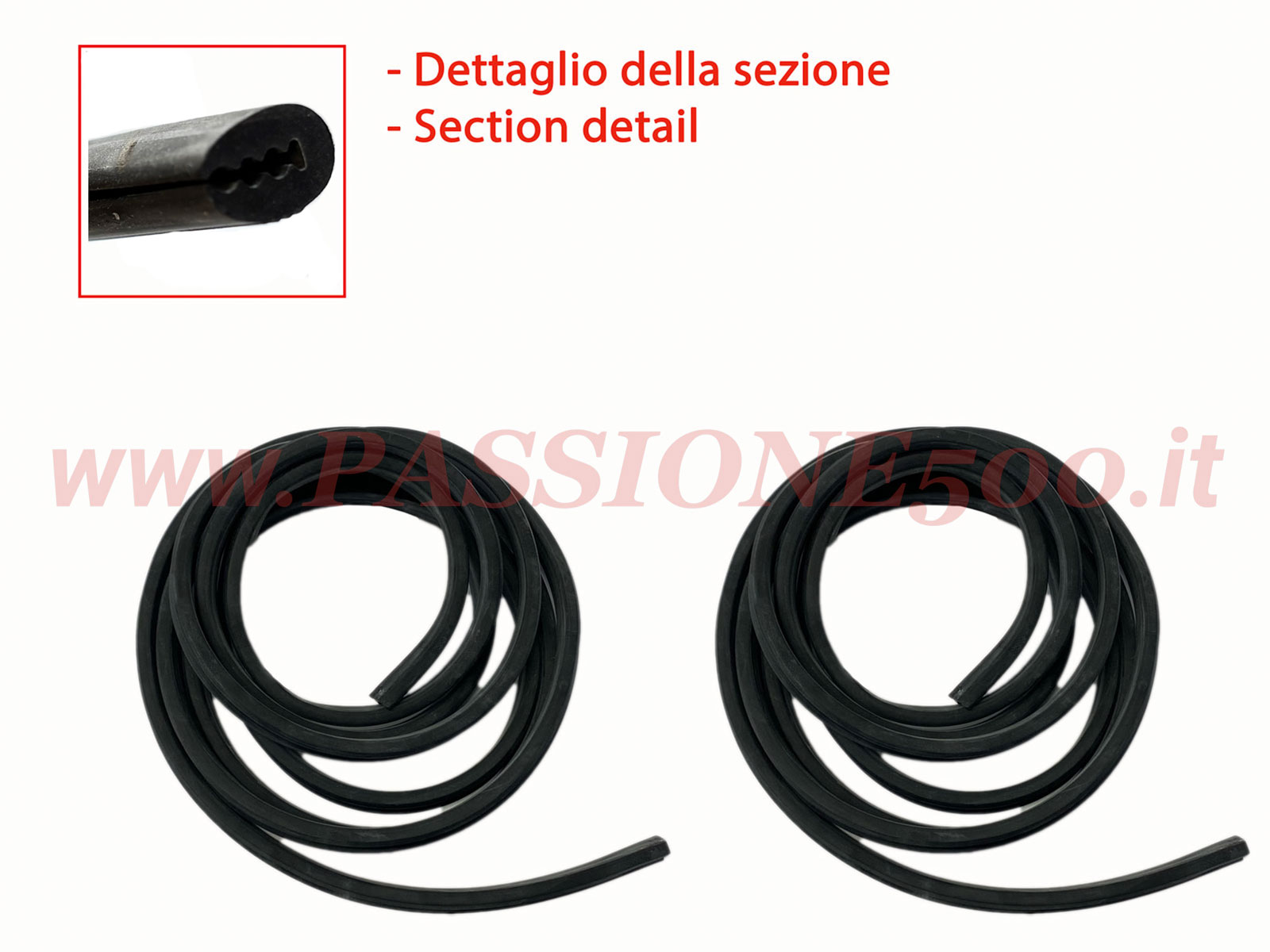 guarnizione vanoporta Fiat 500 N