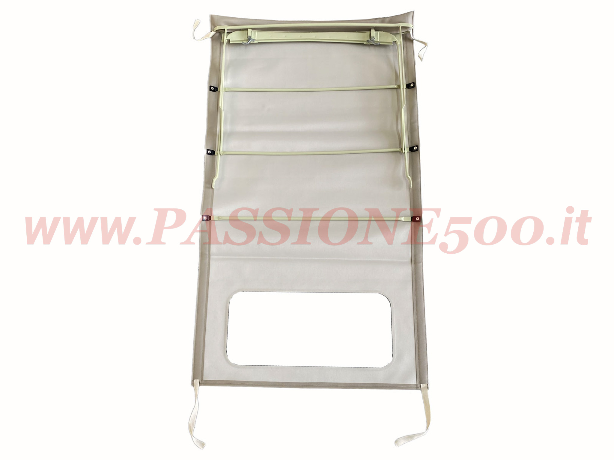 capote lunga completa marrone Fiat 500 N D