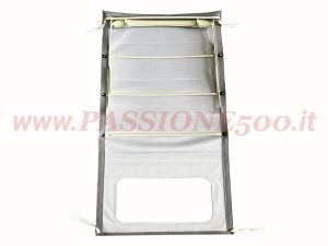 capote lunga completa grigio Fiat 500 N D