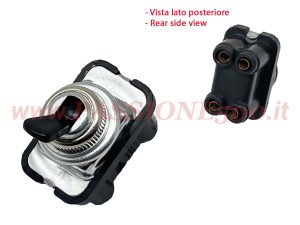 interruttore leva nera tergicristalli Fiat 500 F