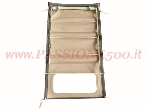 capote lunga completa marrone scuro Fiat 500 N D