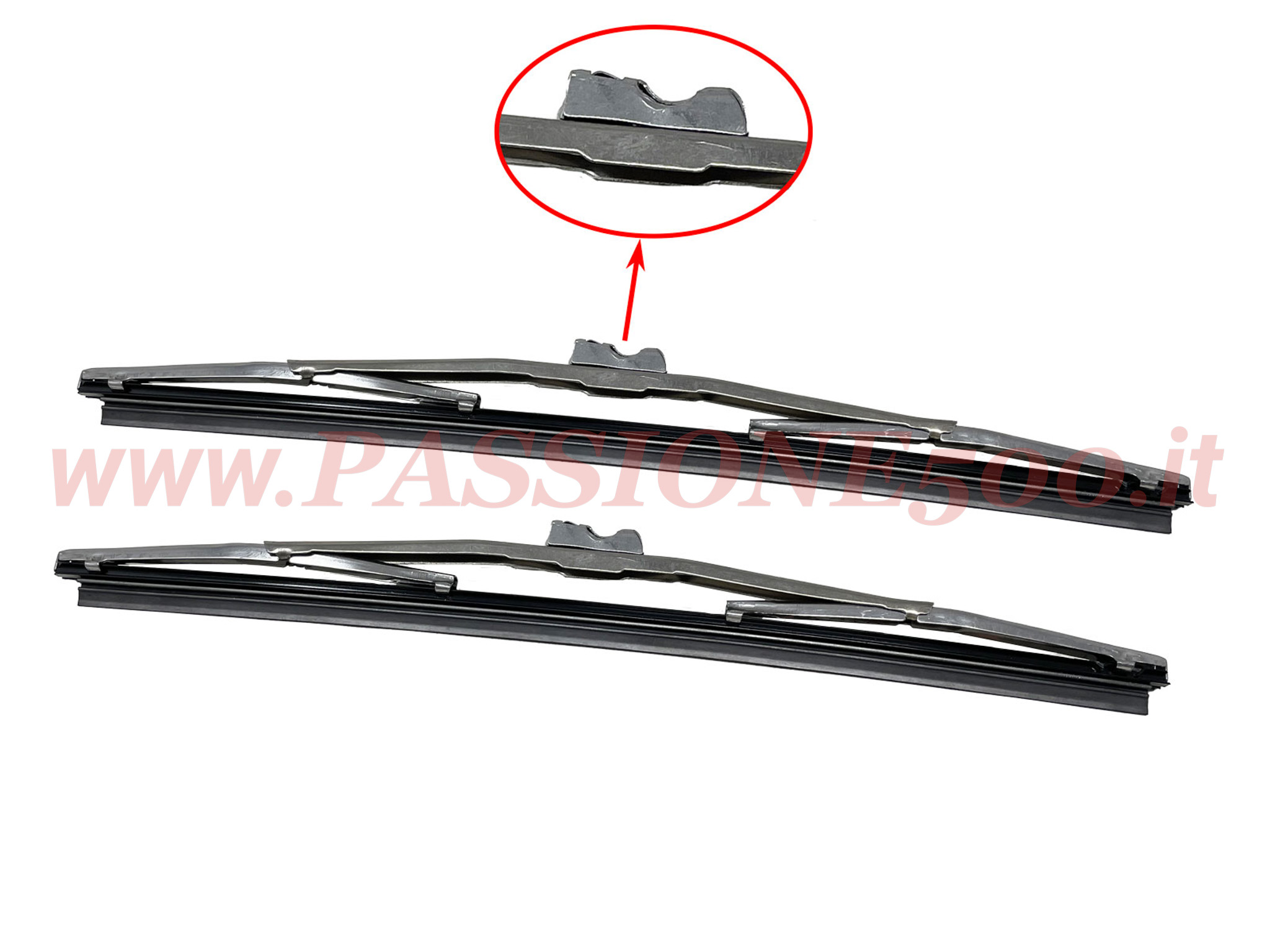 coppia spazzole tergicristalli Fiat 500 N