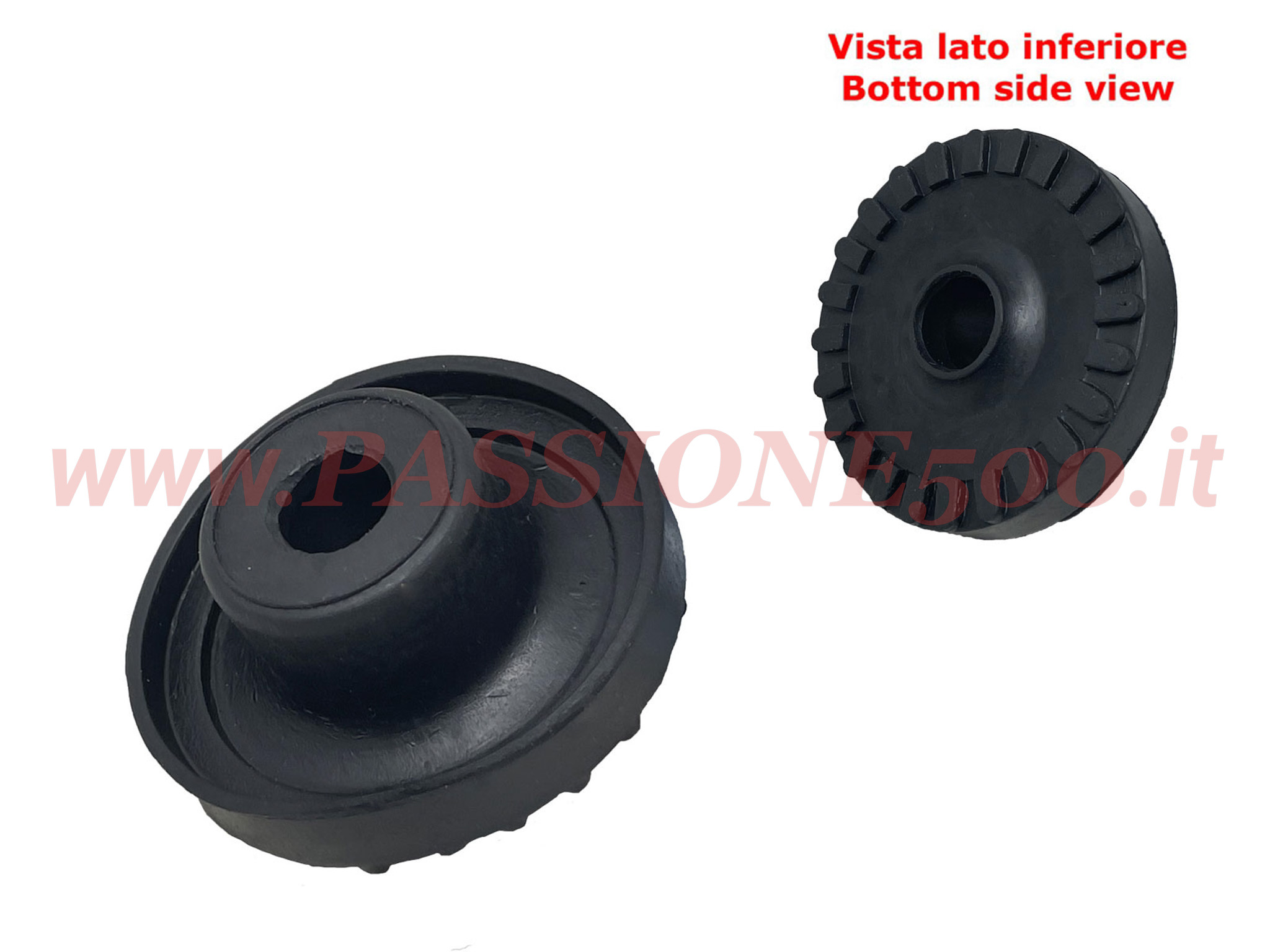 tampone inferiore molla sospensione motore Fiat 500 R