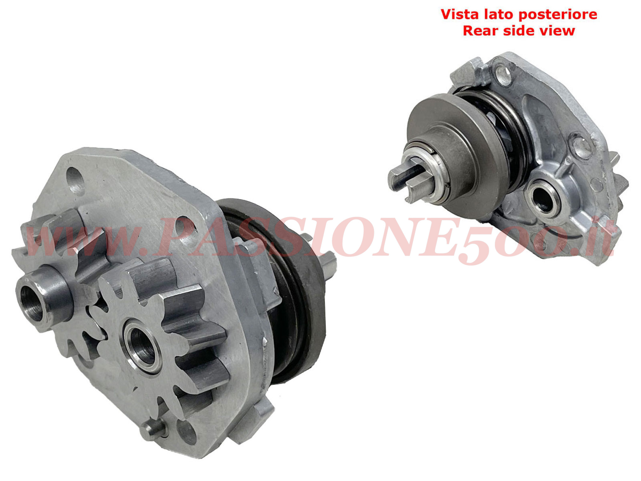 pompa olio completa Fiat 500 F L