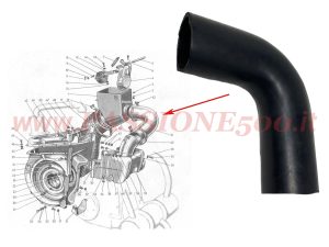 tubo convogliatore Fiat 500 N
