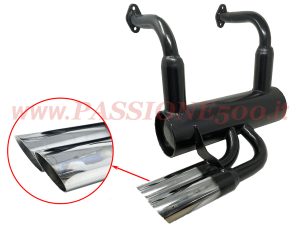 marmitta sportiva 50 mm Fiat 500