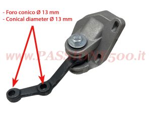 supporto rinvio sterzo completo Fiat 500 F L R