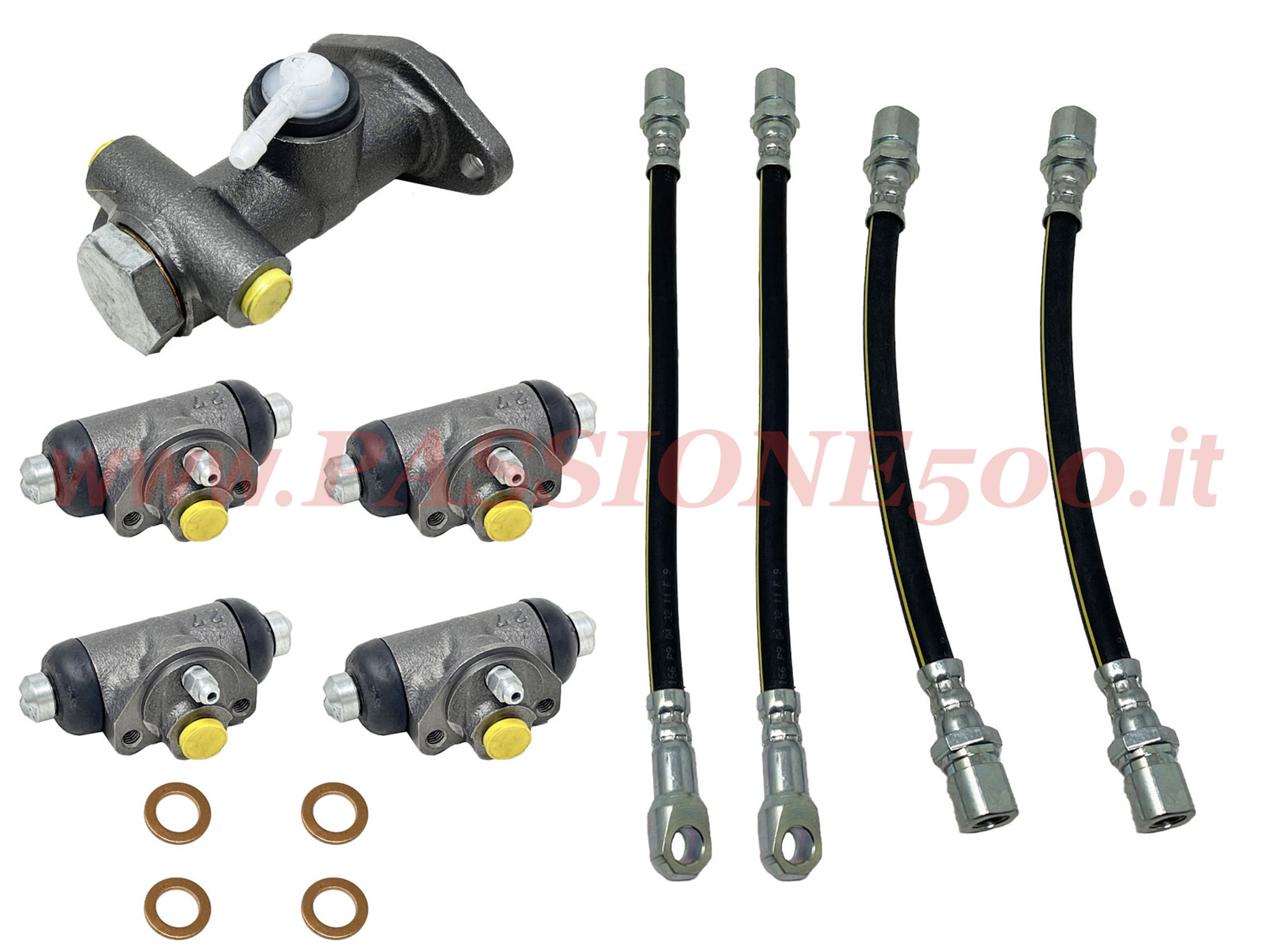 kit impianto freni idraulica Fiat 500 Giardiniera da 299