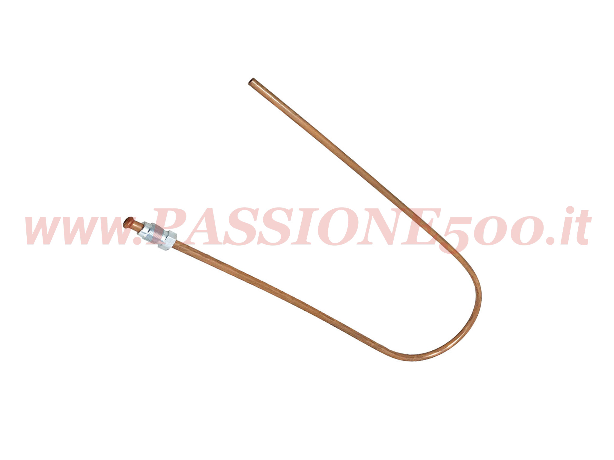 tubo freno rame vaschetta pompa freno Fiat 500 D da 244293