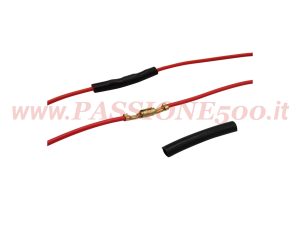 tubetto guaina isolante faston tondo Fiat 500