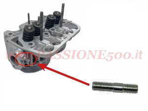 prigioniero testa motore convogliatore Fiat 500