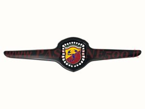 Fregio anteriore Abarth opaco Fiat 500 D F