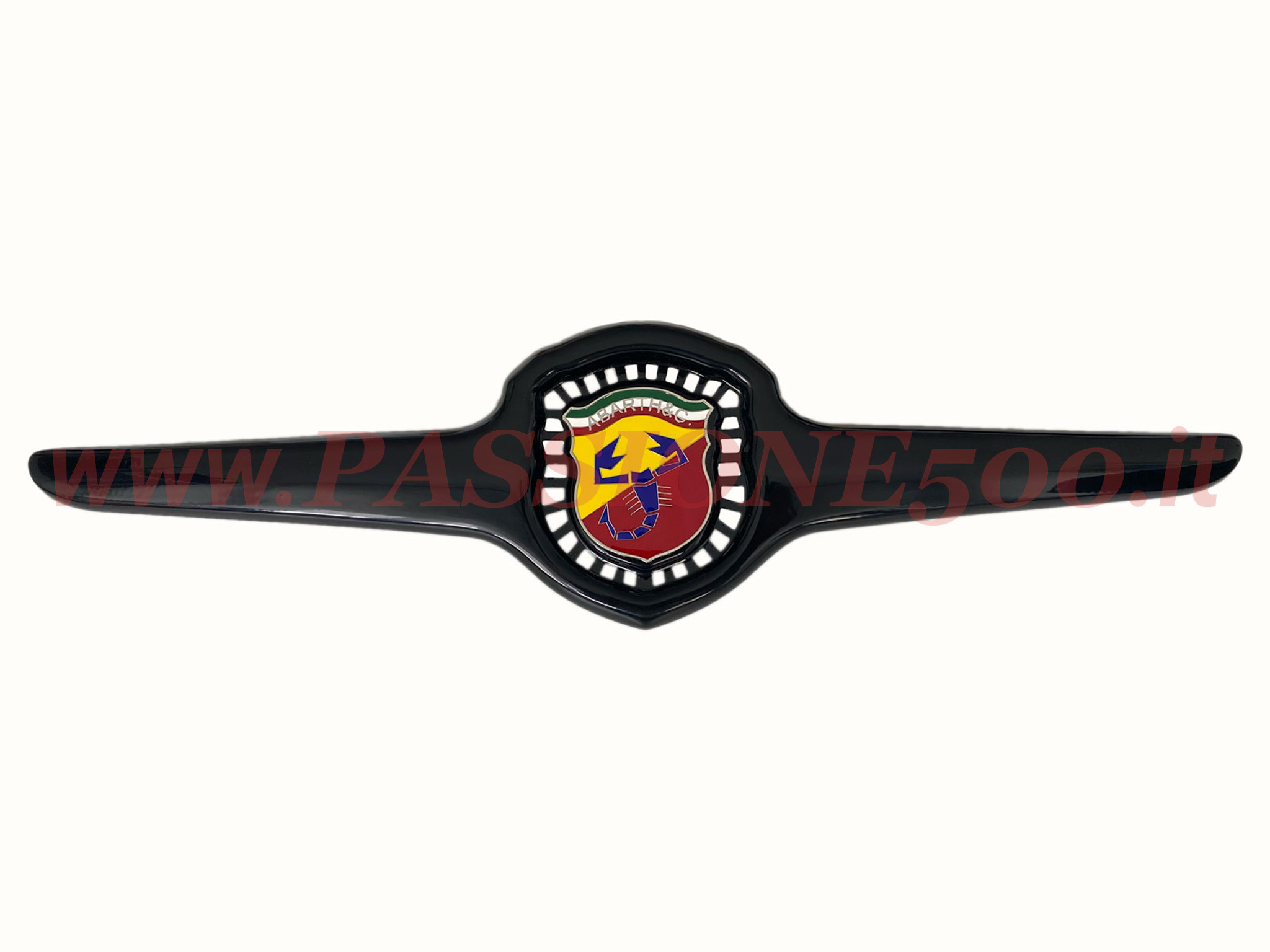 Fregio anteriore Abarth lucido Fiat 500 D F