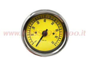 strumento contagiri giallo Fiat 500