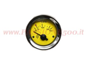 strumento temperatura olio giallo Fiat 500