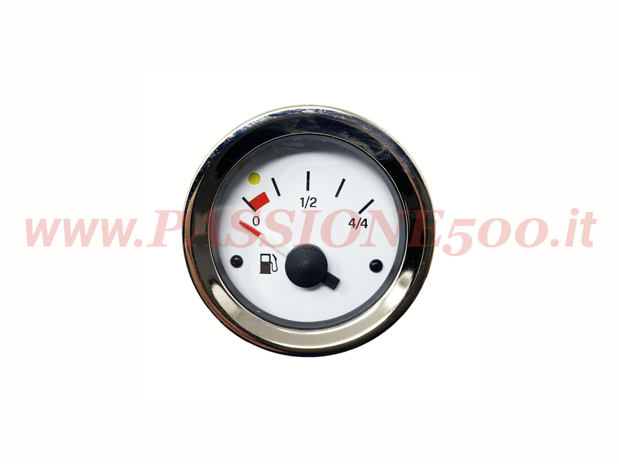 strumento indicatore benzina bianco Fiat 500