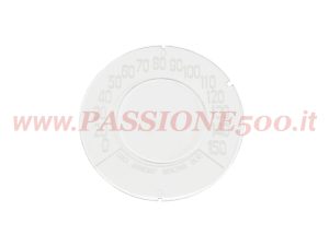 vetrino contachilometri scala maggiorata 150 km/h fiat 500